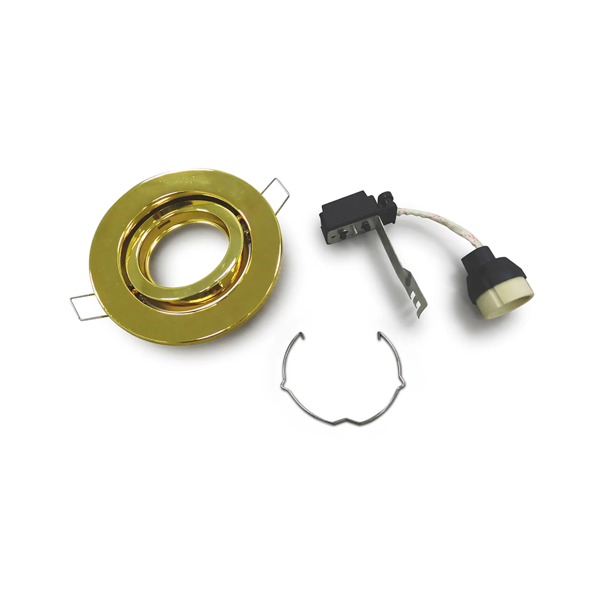 Hudson GU10 Adjustable Downlight, Cut Out 84mm Gold D0033  Deco Hudson